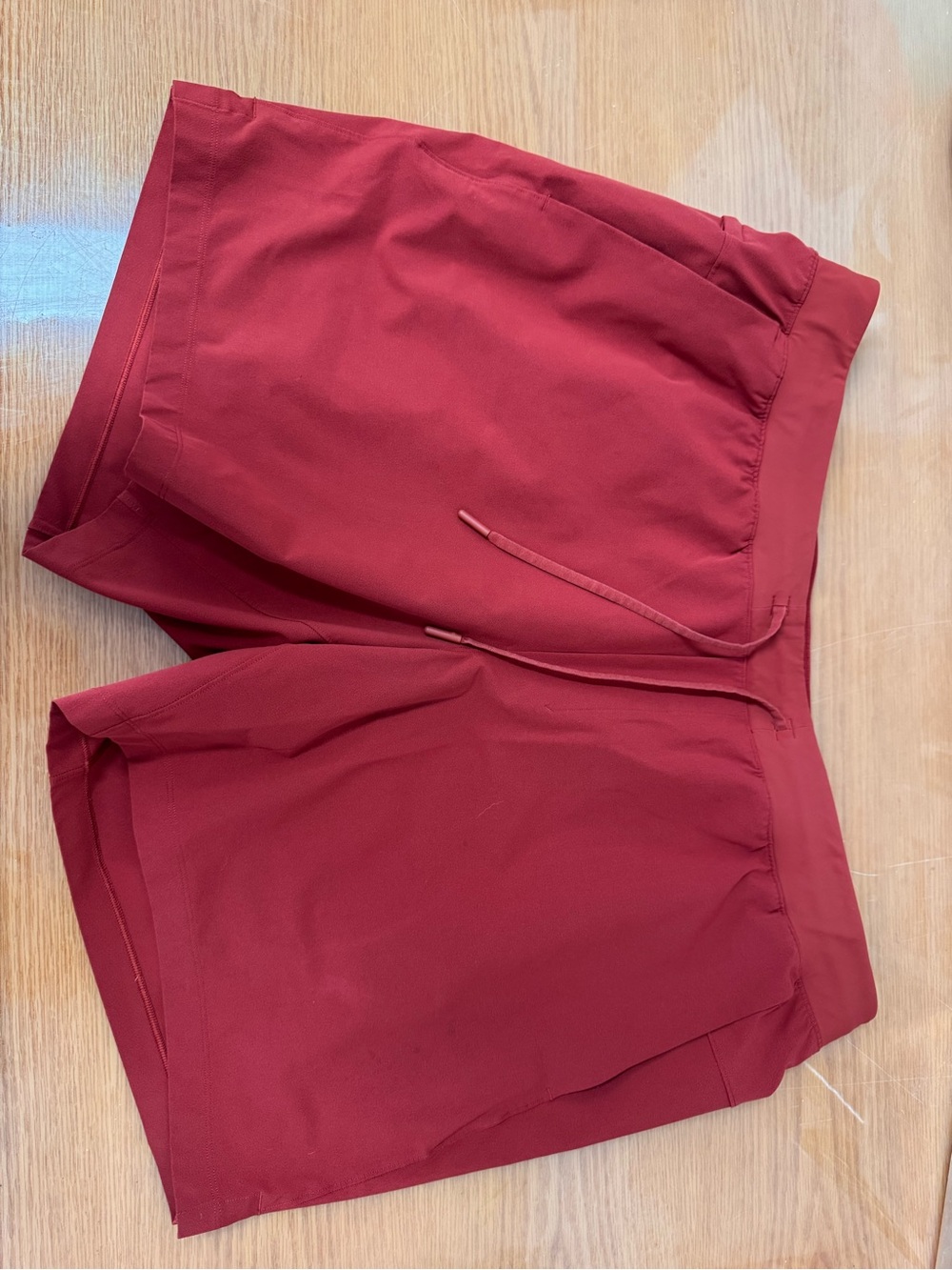 lululemon athletica Crimson Red Men's Athletic Shorts
